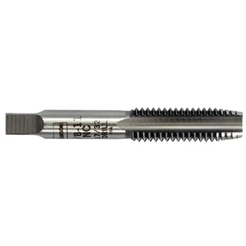 Irwin 8154 Fractional Tap, 5/8-18 Thread, Plug Tap Thread, 4-Flute, HCS