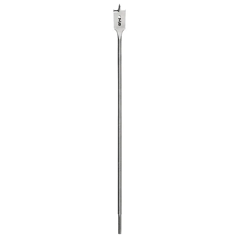 Irwin 88714 Spade Drill Bit, 7/8 in Dia, 16 in OAL, Flat Flute, 1/4 in Dia Shank, Hex Shank
