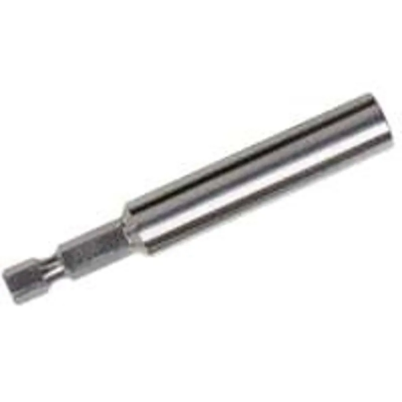 Irwin 93718 Bit Holder with C-Ring, 3 in L, 1/4 in Drive, Hex Drive, 1/4 in Shank, Steel, 10/PK