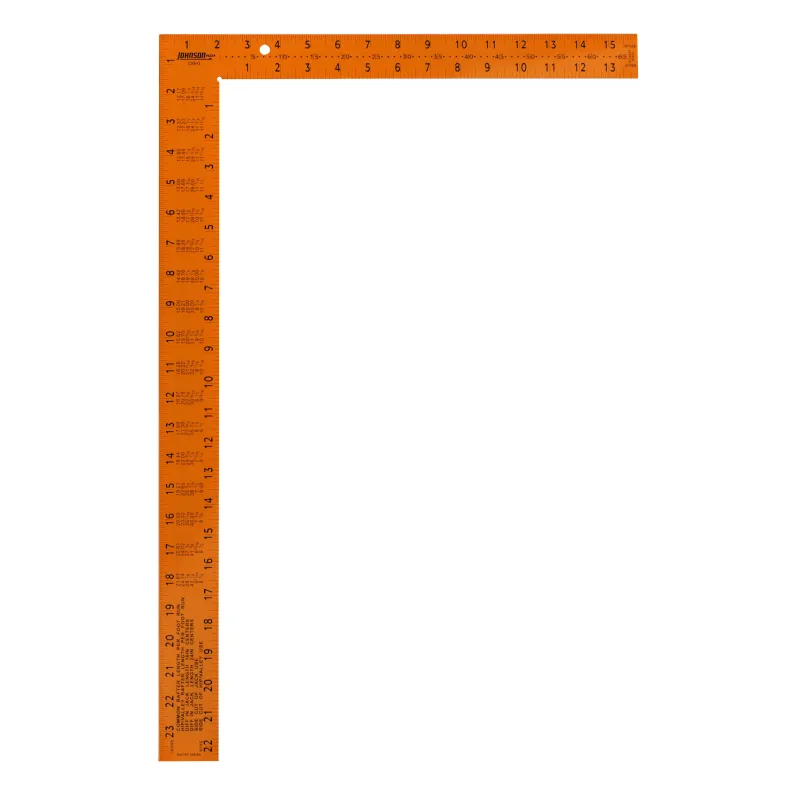 JOHNSON CS9-0 16″ x 24″ Easy-Read™ Steel Framing Square