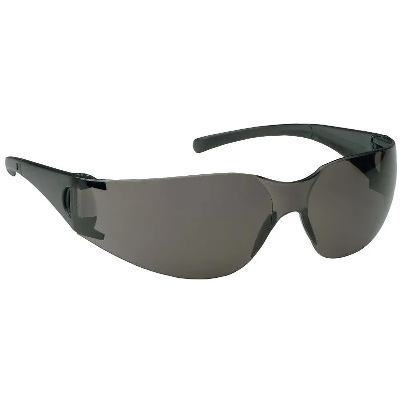 Jackson Safety 25631 Safety Glasses, Smoke Lens, Hard-Coated Lens, Polycarbonate Lens (Pack of 12)