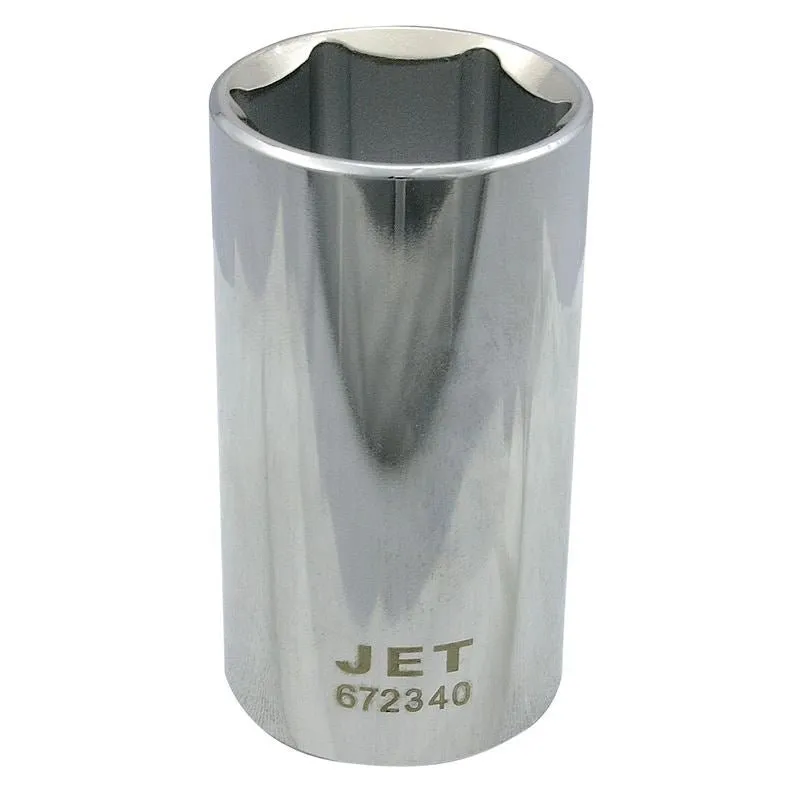 Jet 672316 1/2 Dr X 1/2 Deep Chrome Socket – 6 Point
