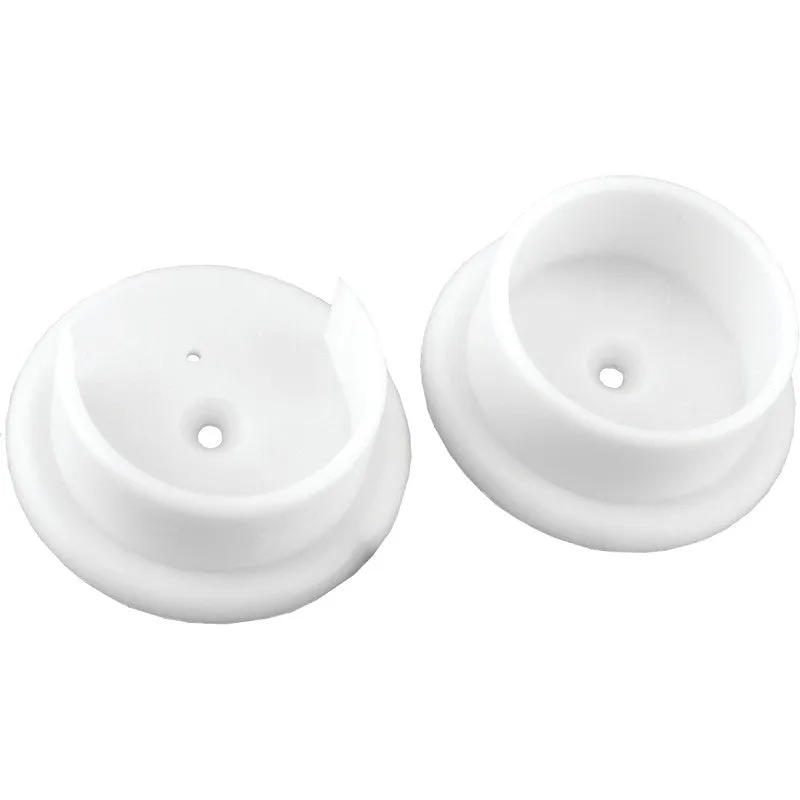 John Sterling Closet-Pro BC-0037 Closet Pole Socket, Plastic, White, Powder-Coated (Pack of 10)