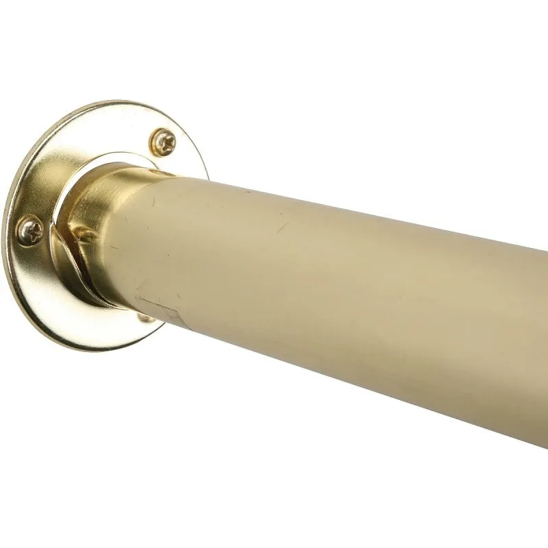 John Sterling Closet-Pro BC-0039-3 Closet Pole Socket, Steel, Brass (Pack of 10)