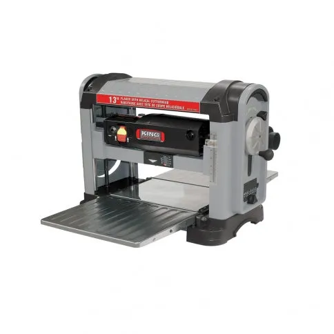 KING KC-13HPC 13” PLANER WITH HELICAL CUTTERHEAD