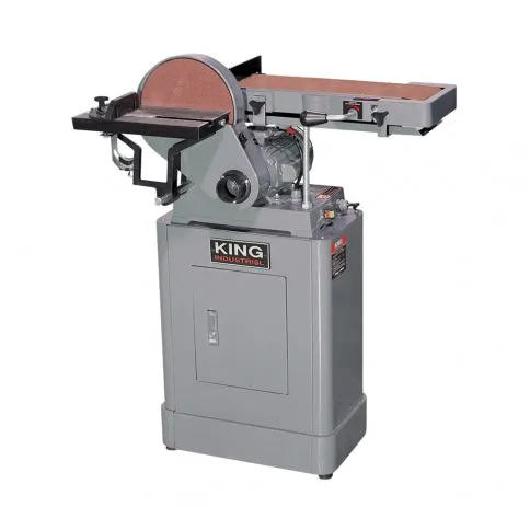 KING KC-760L 6″ X 48″ BELT & 9″ DISC SANDER