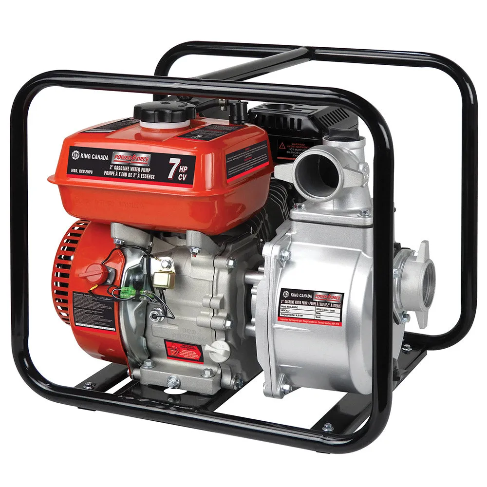 KING KCG-2WPG 2” GASOLINE WATER PUMP