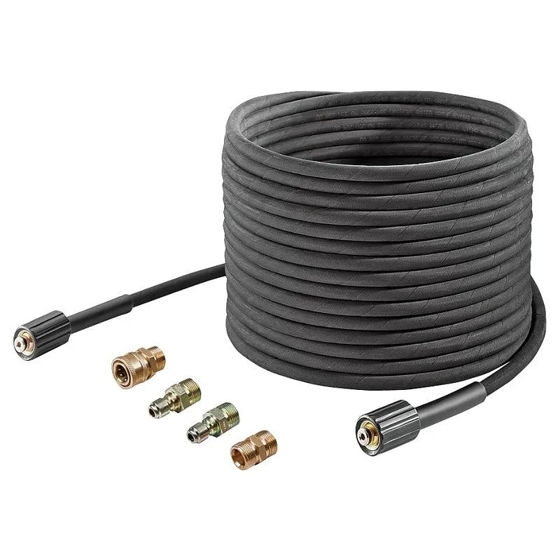 Karcher 9.558-124.0 Pressure Washer Hose, 50 ft L, M22, Rubber