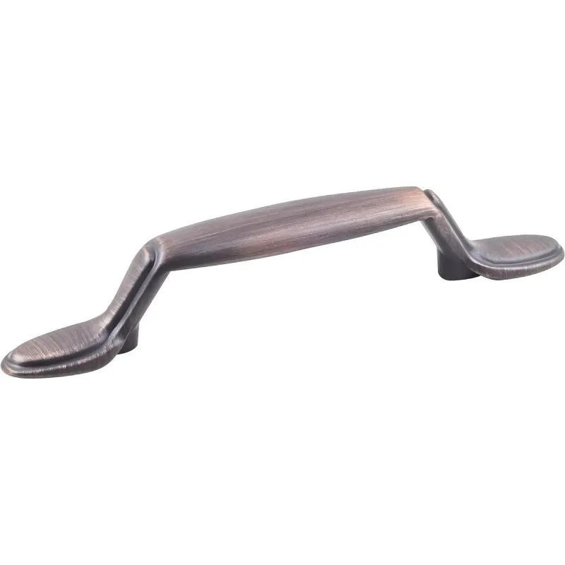 KasaWare K2363BORB-8 Cabinet Pull, Brushed Oil-Rubbed Bronze, 5 in L Handle, 15/16 in Projection, Zinc, 8/PK