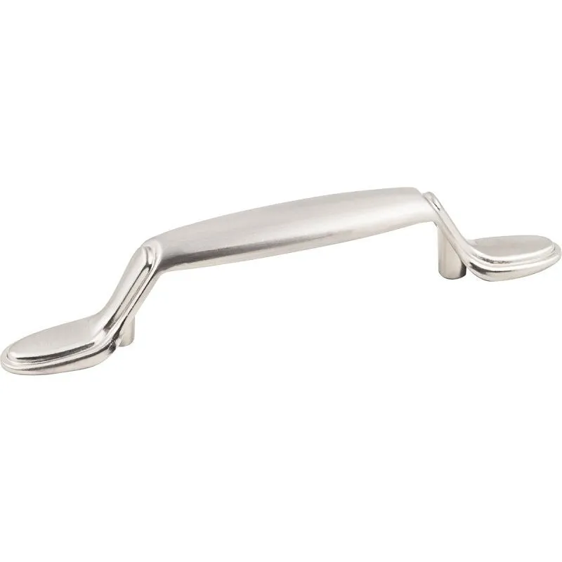 KasaWare K2363SN-8 Cabinet Pull, Satin Nickel, 5 in L Handle, 15/16 in Projection, Zinc, 8/PK