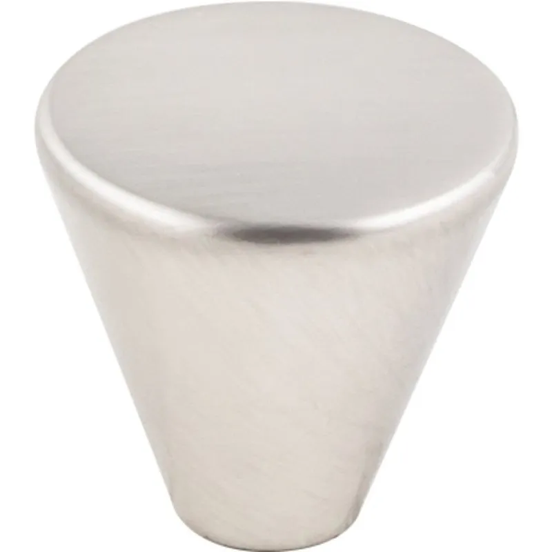 KasaWare K512SN-10 Cabinet Knob, 15/16 in Projection, Steel, Satin Nickel