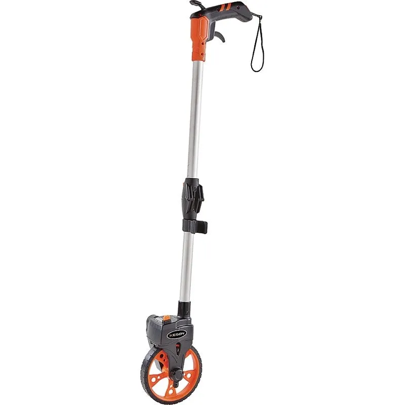 Keson RRT6 Measuring Wheel, 10,000 ft, 6 in Wheel, ABS Wheel, ABS, Orange