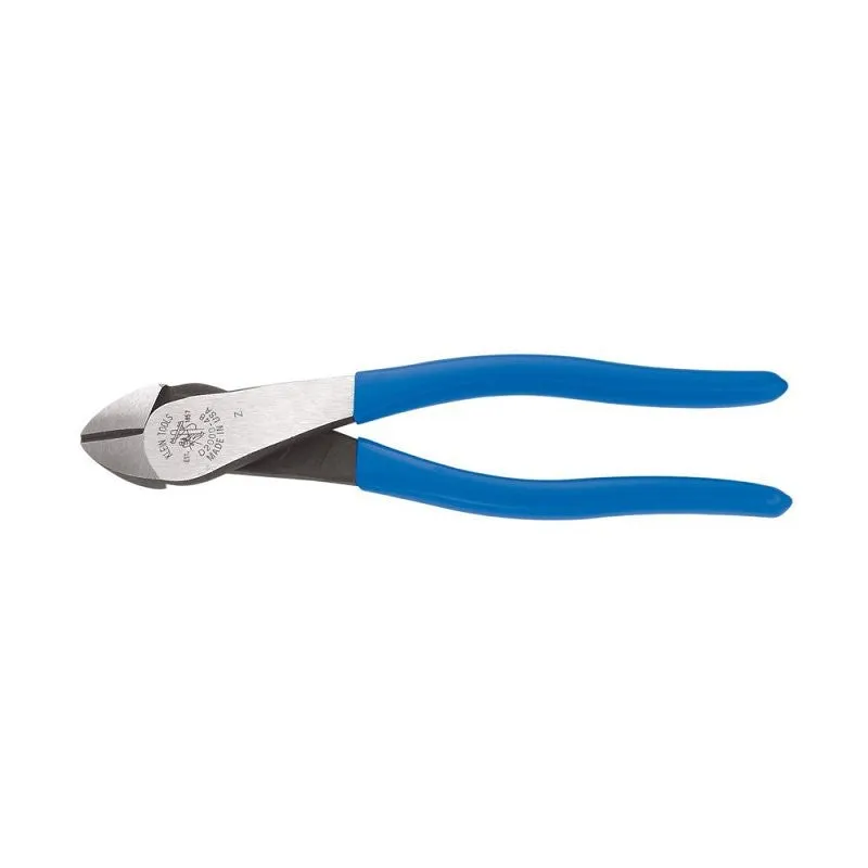 Klein Tools 2000 Series D2000-48 Lineman’s Plier, 8 in OAL, 1-3/8 in Jaw Opening, Blue Handle, 1.18 in W Jaw