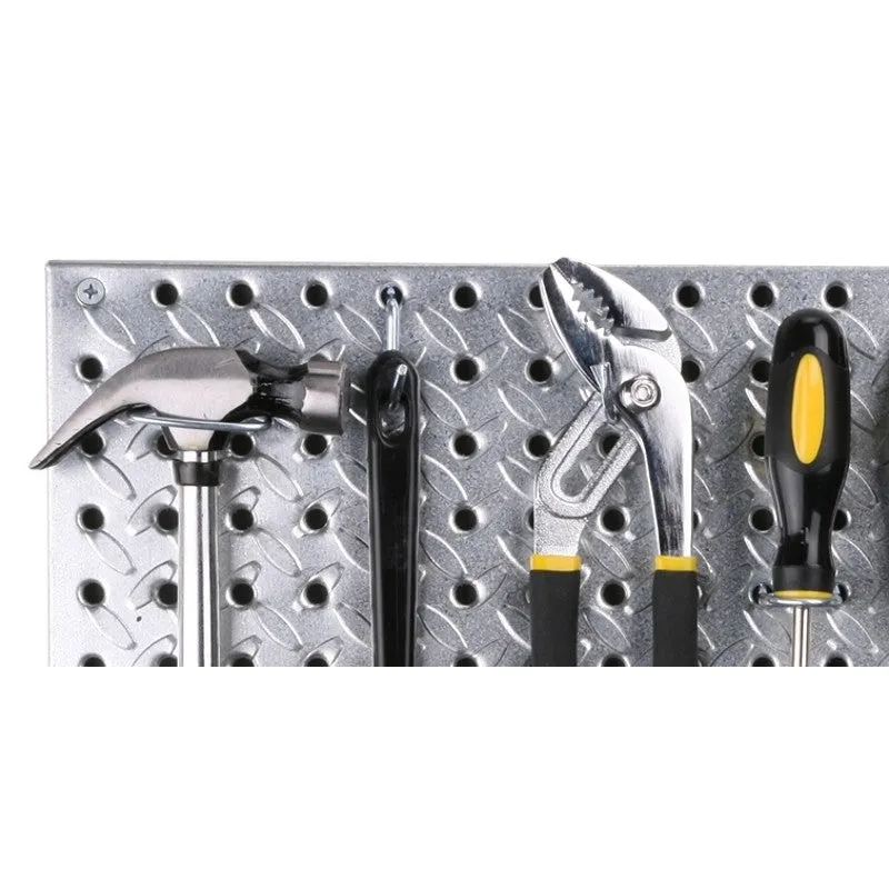 Knape & Vogt 0204-1648 Series Pegboard, 48 in OAD, 16 in OAH, Steel