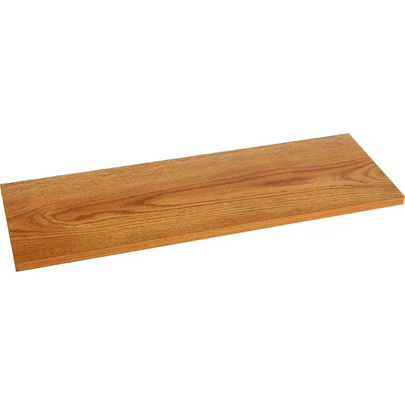Knape & Vogt 1980 OK 8X36 Series Shelf Board, Oak, For: KV Standard/Bracket Shelving Systems, 200 lb, 5-Shelf, 36 in L (Pack of 5)