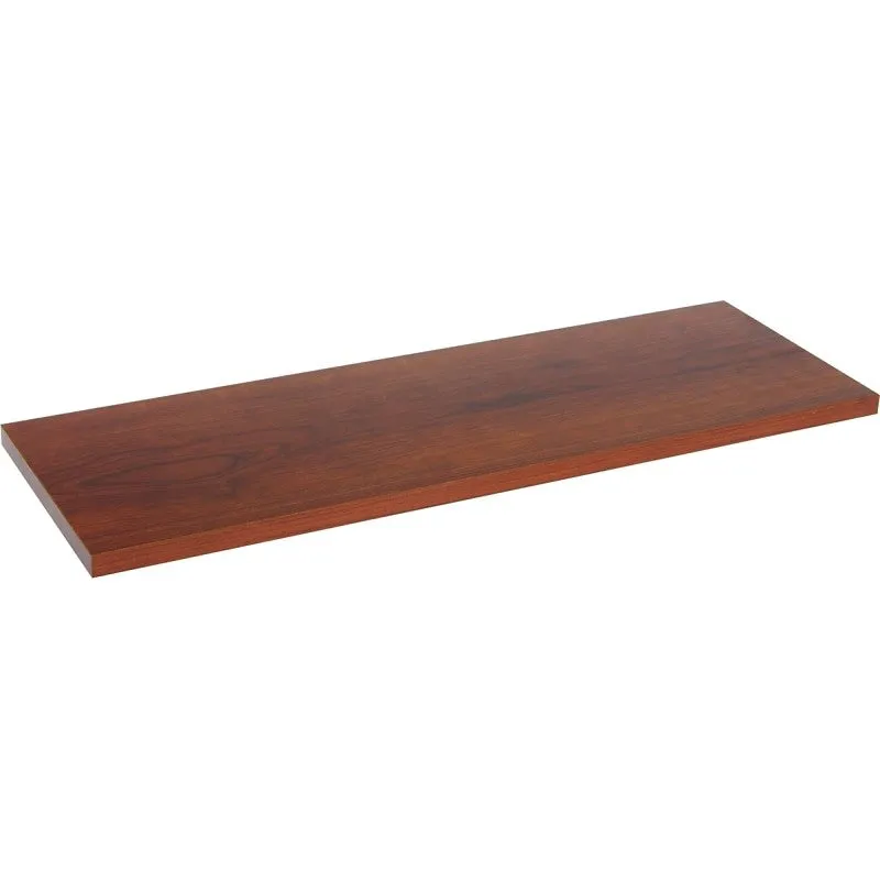 Knape & Vogt 1980 W 12X36 Series Shelf Board, 36 in L, 12 in W, Walnut, For: KV Standard/Bracket Shelving Systems (Pack of 5)