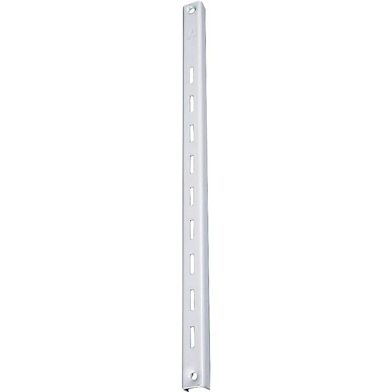 Knape & Vogt 80 80 WH 24 Series Shelf Standard, White, 320 lb, 16 ga Thick Material, 5/8 in W, 24 in H, Steel (Pack of 10)