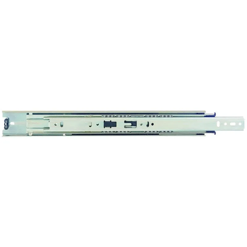 Knape & Vogt 8400P 22 Drawer Slide, 22 in L Extension, 100 lb, 1/2 in W Rail