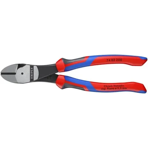 Knipex 74 02 200 SBA 8″ High Leverage Diagonal Cutters