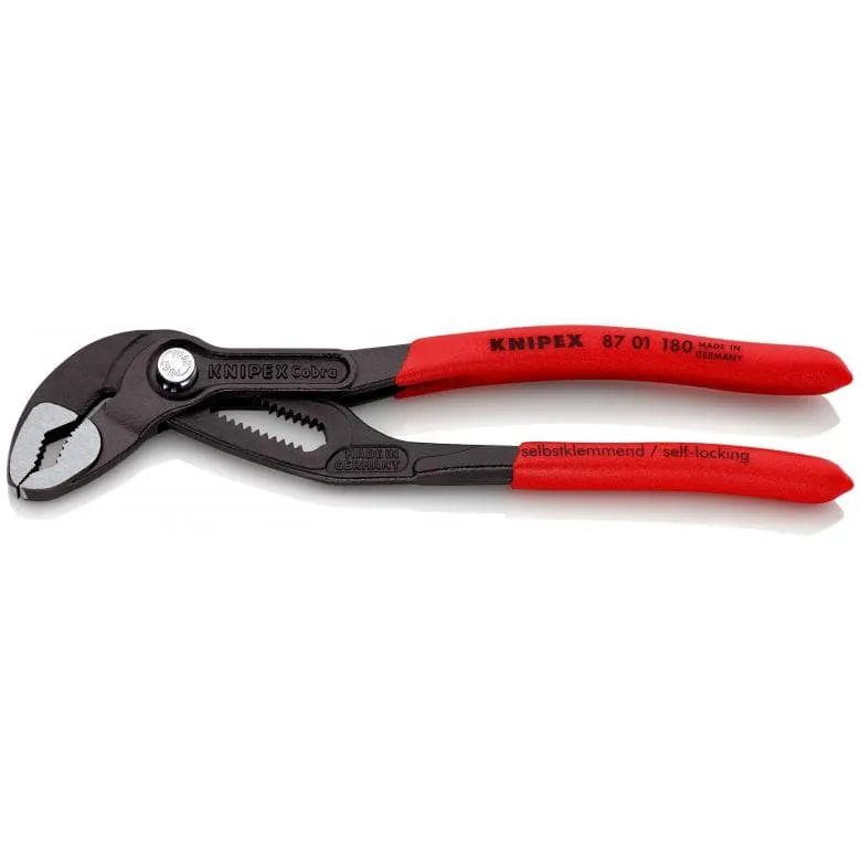 Knipex 87 01 180 Cobra 7-1/4″ Water Pump Pliers