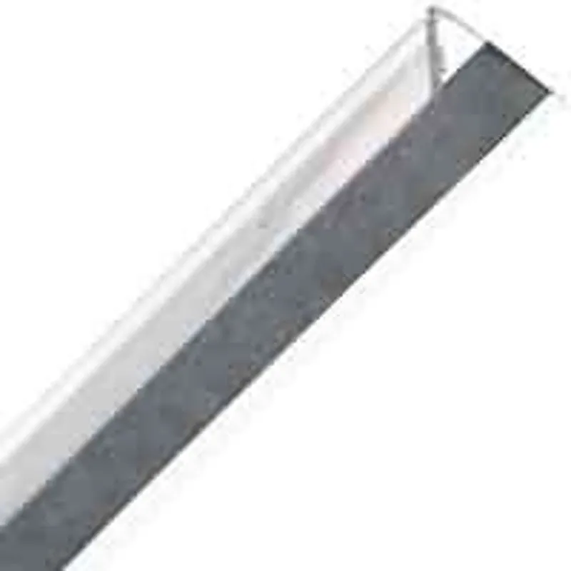 Korner Kovers U 10081 Corner Shield, 48 in L, 3/4 in W, Vinyl, Clear (Pack of 12)