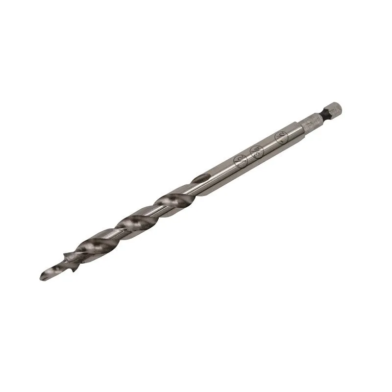 Kreg KPHA300 Pocket Hole Drill Bit, 3/8 in Dia, 1/4 in Dia Shank