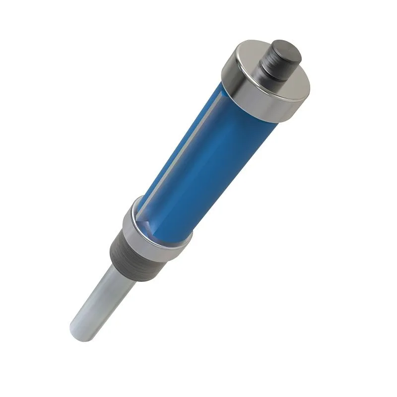 Kreg PRS250 Flush Trim Bit, 1-1/8 in Dia Cutter, 1/4 in Dia Shank, Steel