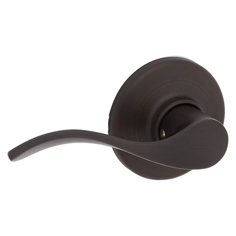 Kwikset 200BL 11 PCP Passage Lever, Venetian Bronze, Zinc, Residential, 3 Grade, Reversible Hand