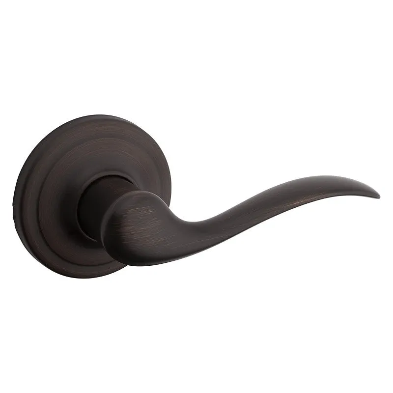 Kwikset Signature Series 720TNL11PCP Passage Lever, 2-1/4 in Strike, 2-3/32 in Projection