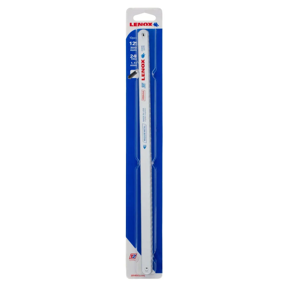 LENOX 12″ Hacksaw Blades – 10 Pack