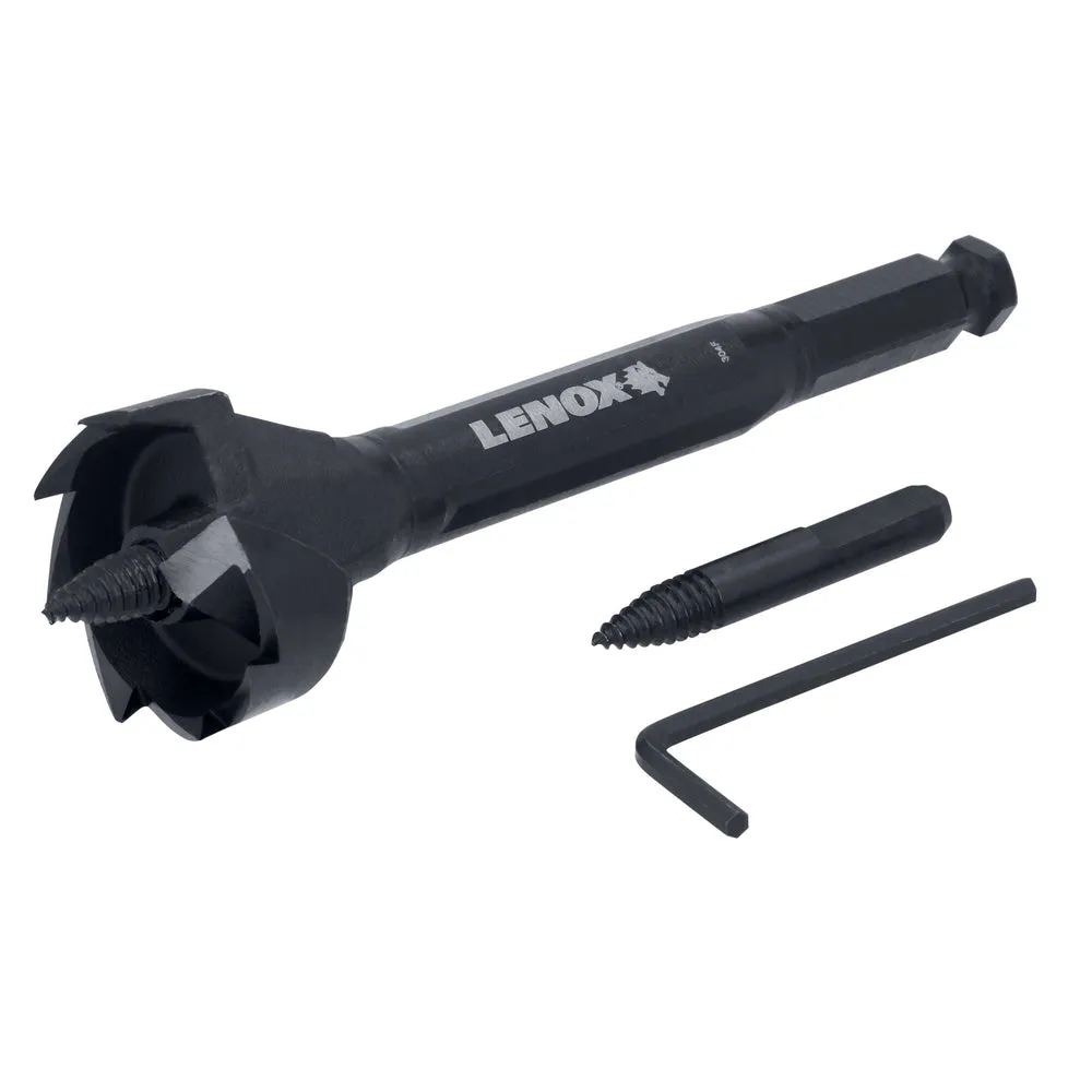 LENOX 1787564 2-1/8″ Bi-Metal Self-Feed Wood Drill Bits