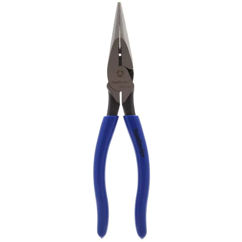LNP8SD 8″ Heavy Duty Long-Nose Pliers w/ Side Cutter, Stripper, & Dipped Handles