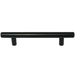 Laurey 59929 Cabinet Pull, 1-1/4 in Projection, Steel, Matte