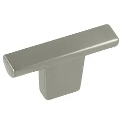 Laurey Cosmo Series 72928 Cabinet Knob, 1.1 in Projection, 2 in L, Zinc, Satin Nickel (Pack of 25)