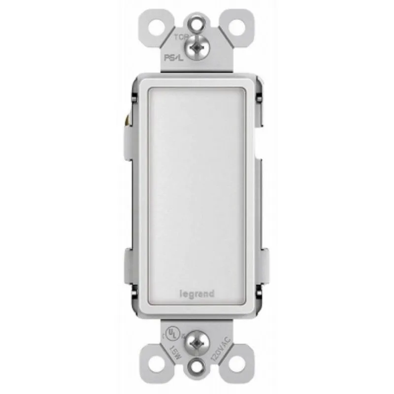 Legrand Radiant Series NTLFULLWCC6 Night Light, 15 A, 120/125 V, LED Lamp, Thermoplastic Fixture, White
