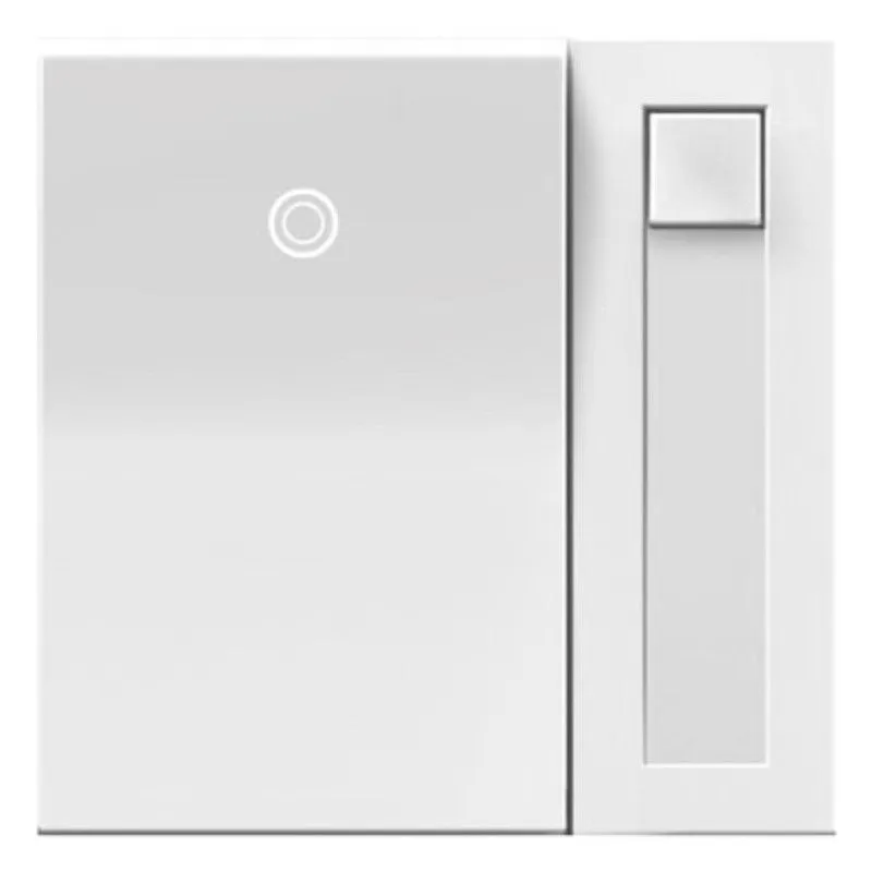 Legrand adorne ADPD453LW2 Dimmer Switch, 120 VAC, 450 W, CFL, LED Lamp, White