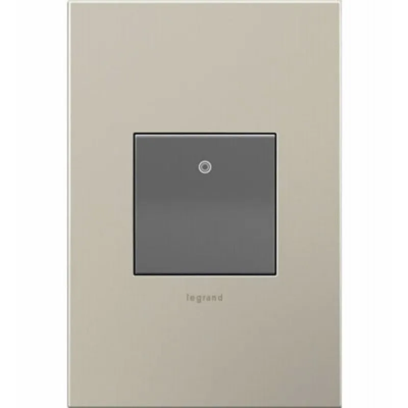Legrand adorne Series ASPD1532M4 Paddle Switch, 15 A, 120 V, 3-Way, Back Wire Terminal