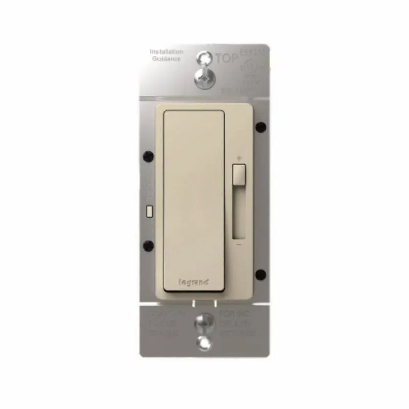 Legrand radiant Series RHL153PLA Advanced Dimmer, 1.25 A, 120 V, 150 W, CFL, Incandescent, LED Lamp, 3-Way