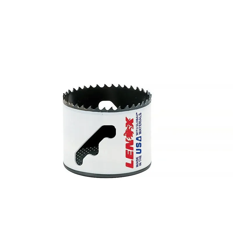 Lenox Speed Slot 3004242L Hole Saw, 2-5/8 in Dia, 1-7/8 in D Cutting, 4/5 TPI, Bi-Metal Cutting Edge