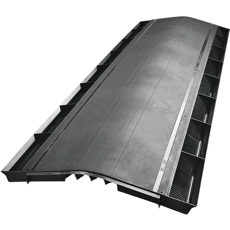 Lomanco Omni Series OR4 Ridge Vent, 4 ft L, Black (Pack of 10)