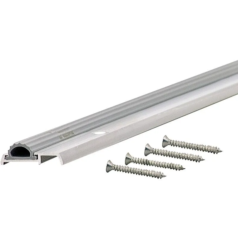 M-D 08243 Mini Threshold, 36 in L, 1-3/8 in W, Aluminum