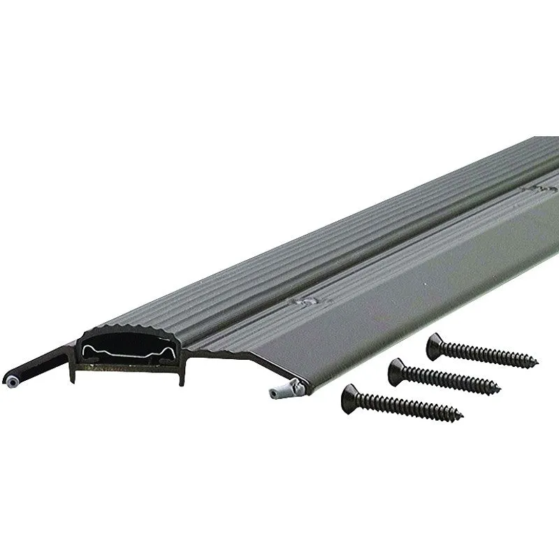 M-D 10116 Low Threshold, 36 in L, 3-3/4 in W, Aluminum, Bronze