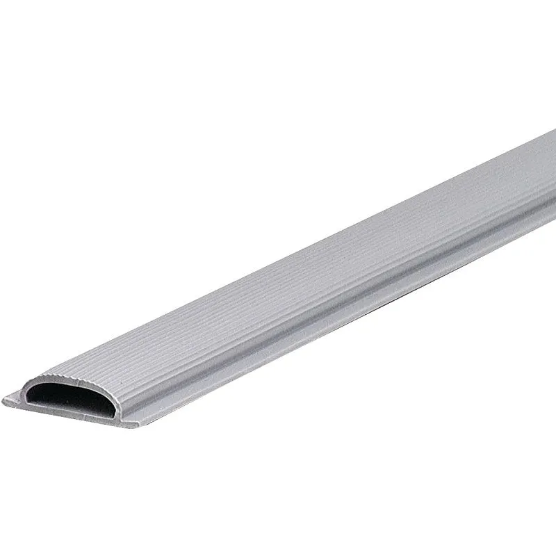 M-D 13417 Threshold Replacement Insert, 36 in L, 1-3/16 in W, Vinyl, Gray