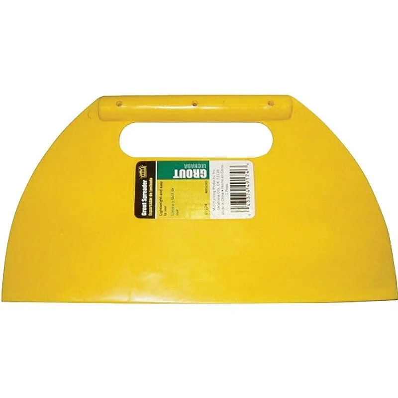 M-D 49174 Grout Spreader, 9-1/2 in L, 3-1/2 in W, Plastic (Pack of 6)