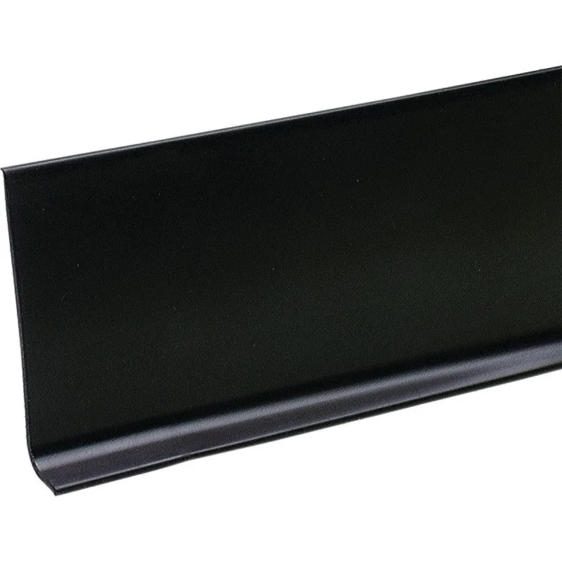 M-D 75457 Wall Base, 120 ft L, 4 in W, Vinyl, Black