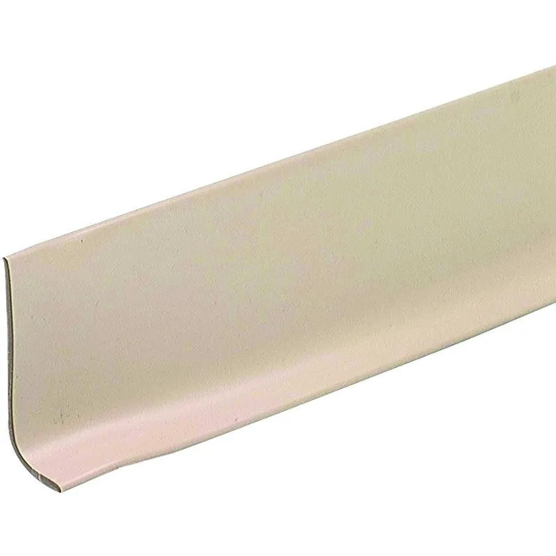 M-D 75655 Wall Base, 4 ft L, 2-1/2 in W, Vinyl, Beige (Pack of 18)