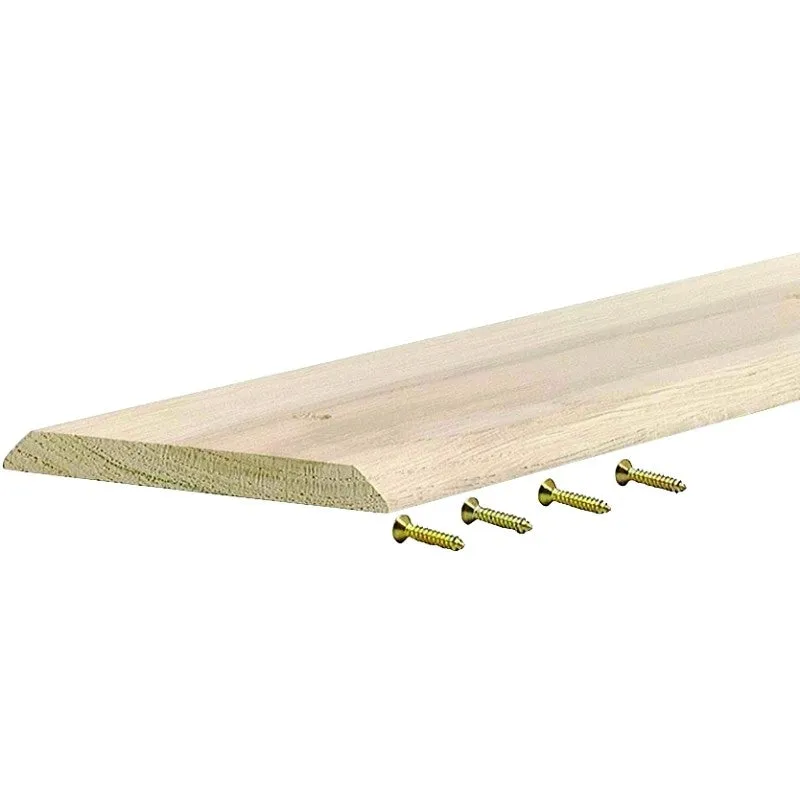 M-D 85597 Seam Binder, 36 in L, 5 in W, Smooth Surface, Oak Wood, Unfinished (Pack of 3)