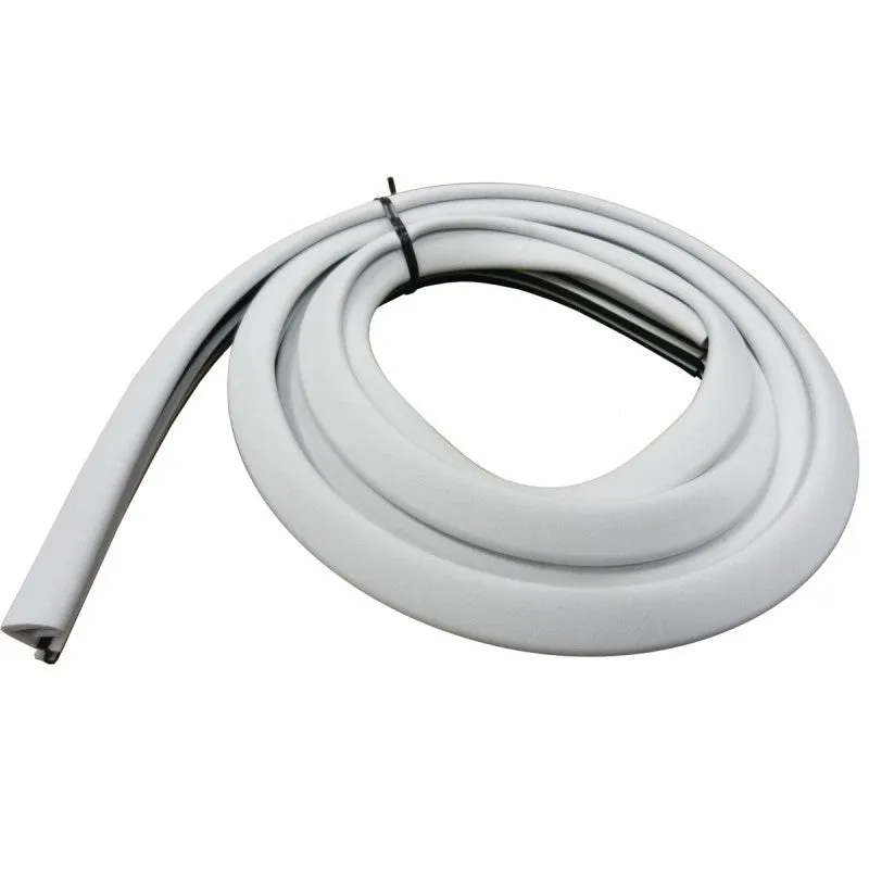 M-D Platinum Series 91890 Replacement Weatherstrip, 84 in L, Rubber, White (Pack of 20)