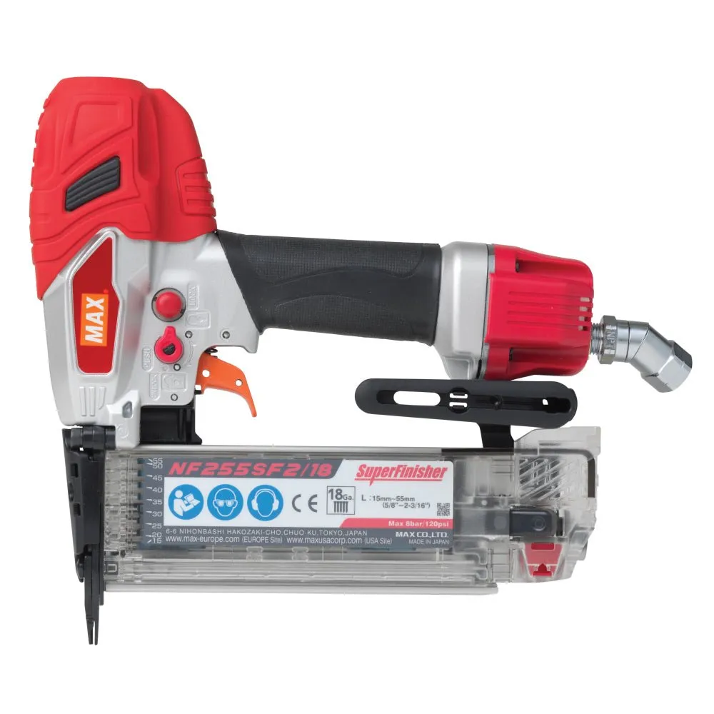 MAX NF255SF2 18ga Brad Nailer to 2-1/8″