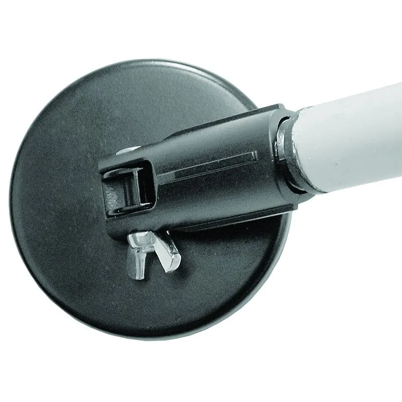 Magnet Source 07508 Magnetic Pick-Up Tool Attachment with Broom Handle, 3-1/4 in Dia, 3-1/4 in L